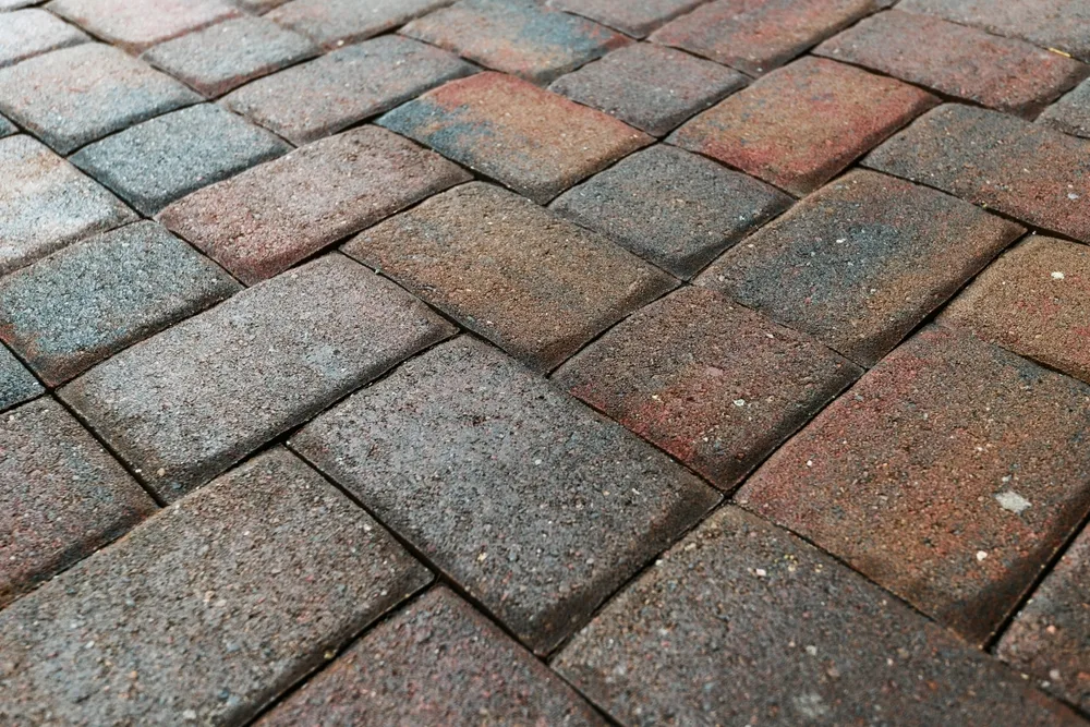 Recently complete blocked paving driveway on detached home in Liverpool