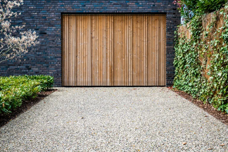 Resin bound driveway complete by Interlink Paving in Liverpool